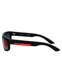 Prada linea rossa quadratische Sonnenbrille 0 PS 05 ZS DG008 F.