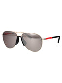 Prada Linea Rossa Pilot Sunglasses 0 Ps 53 Zs 18 X80 I