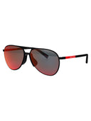 Prada linea Rossa Pilot Sonnenbrille 0 PS 53 ZS DG008 F.