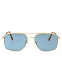 Retrosuperfuture Aviator Sunglasses du7 Gold