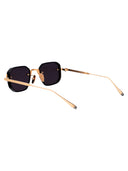 Akoni Geometrical Sunglasses Aks 307 A 47 Gld Blk