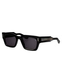 Akoni Squared Sunglasses Aks 114 A 52 Blk Blk