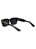 Akoni Squared Sunglasses Aks 114 A 52 Blk Blk