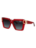 Valentino Garavani Squared Okulary 0 VLS 107 D 55 Red Gld