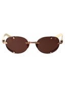 Balmain Oval Sonnenbrille BPS 153 B 53 153 B