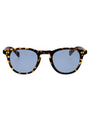 Garrett Leight okrągłe okulary przeciwsłoneczne Hampton x Tut