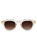 T Henri Round Sunglasses Mcc Champagne