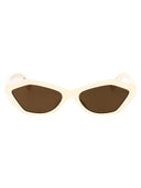 Jacquemus Geometrische Sonnenbrille JAC42 C3 Sonne