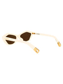 Jacquemus Geometrische Sonnenbrille JAC42 C3 Sonne