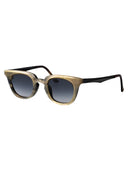 Rigards kwadratowe okulary przeciwsłoneczne RG1007 Black & White