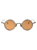 Rigards okrągłe okulary przeciwsłoneczne RG1100 TI Antique Titanium