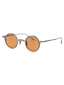 Rigards okrągłe okulary przeciwsłoneczne RG1100 TI Antique Titanium