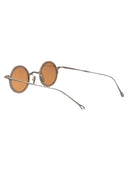 Rigards okrągłe okulary przeciwsłoneczne RG1100 TI Antique Titanium