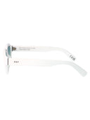Retrosuperfuture Squared Sunglasses 7 Na White P04