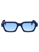 Retrosuperfuture kwadratowe okulary przeciwsłoneczne 4 VY Blue P04