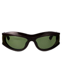 Bottega Veneta Cat Eye Sunglasses Bv1244 S 002