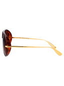 Bottega Veneta Aviator Okulary przeciwsłoneczne BV1274 S 003