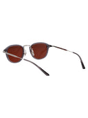 Montblanc okrągłe okulary przeciwsłoneczne MB0336 S 004