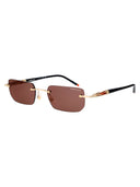 Lunettes de soleil Montblanc Square MB 0348 S 003