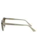 Occhiali da sole rotondi delicati grigi grigi marrone grigio