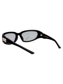 Gentle Monster Oval Sunglasses Memento 01(sm) Black Grey