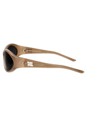 Gentle Monster Oval Sunglasses Sphere Brc9 Brown