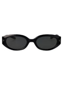 Sanfte Monster quadratische Sonnenbrille Leer 01 Schwarz