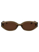Gentle Monster Squared Sunglasses Void Kc6 khaki
