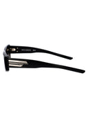 Łagodne okulary przeciwsłoneczne Monster Silver Clouds 01 Black