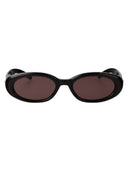 Gentle Monster Oval Sunglasses Bandoneon.S Br2 Black Brown