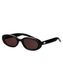Gentle Monster Oval Sunglasses Bandoneon.S Br2 Black Brown