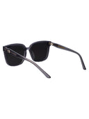 Łagodne okrągłe okulary przeciwsłoneczne Drogi G1 Grey Black