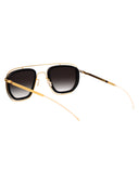 Mykita Aviator Sunglasses Ferlo Mh7 Pitch Black/Glossy Gold