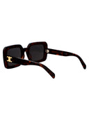 Occhiali da sole quadrati Celine Cl40304 U 52 A