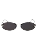 Fendi ovale Sonnenbrille Fe4075us 12A