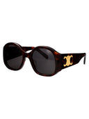 Celine Round Sunglasses Cl40305 U 52 A
