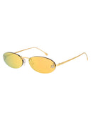 Fendi Oval Sunglasses Fe4075 Us 30 L