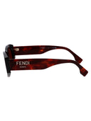 Fendi Oval Sunglasses Fe40125 I 54 S