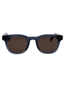 Mykita Squared Sunglasses Kenja C159 Clear Ash/Shiny Silver