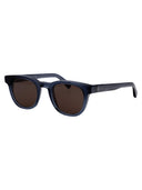Mykita Squared Sunglasses Kenja C159 Clear Ash/Shiny Silver
