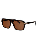 Tom Ford vierkante zonnebrillen FT1176/S 52 e
