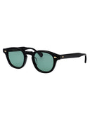 Julius Tart Round Sunglasses Pl 103 A Black Blue