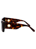 Linda Farrow Squared Sonnenbrille LFL1297 C2 Sun C2