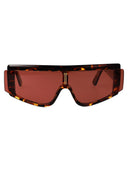 Masque rétrosuperfuture Lunettes de soleil Bélier F2 G Havane