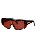 Masque rétrosuperfuture Lunettes de soleil Bélier F2 G Havane