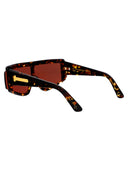 Masque rétrosuperfuture Lunettes de soleil Bélier F2 G Havane