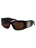 Balenciaga Squared Sonnenbrille BB0360 S 002