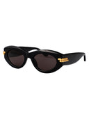 Bottega Veneta Oval Sunglasses Bv1322 S 001