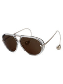 Bottega Veneta Aviator Sonnenbrille Bv1273 S 009