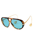 Bottega Veneta Aviator Sunglasses Bv1273 S 007